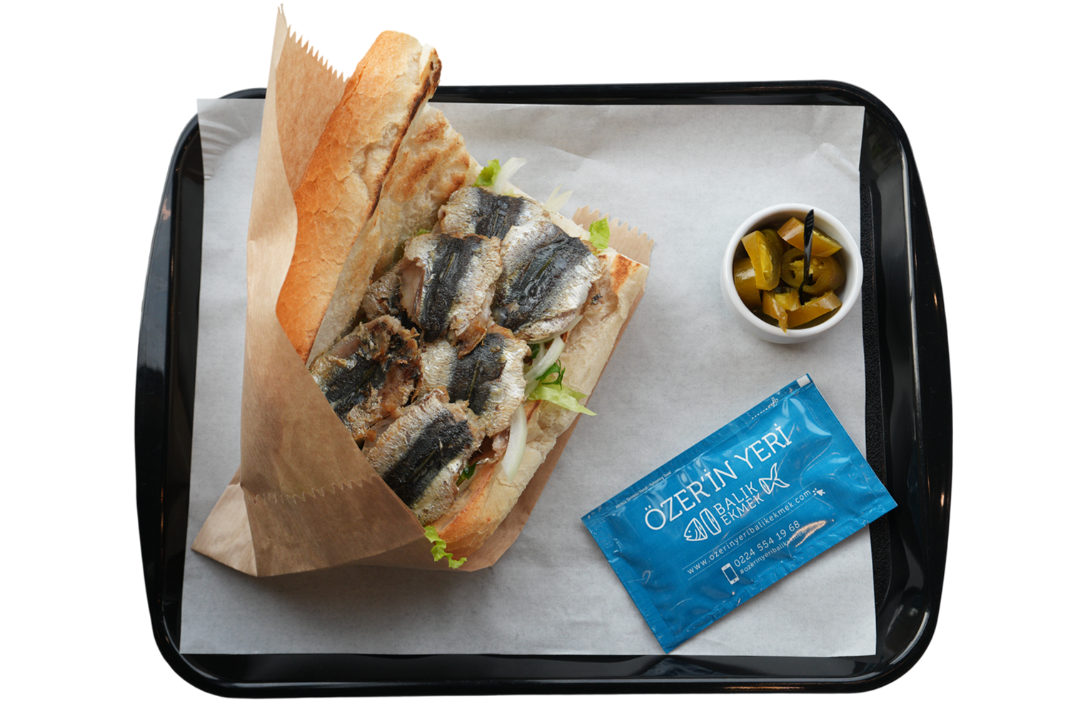 Sardine im Brot