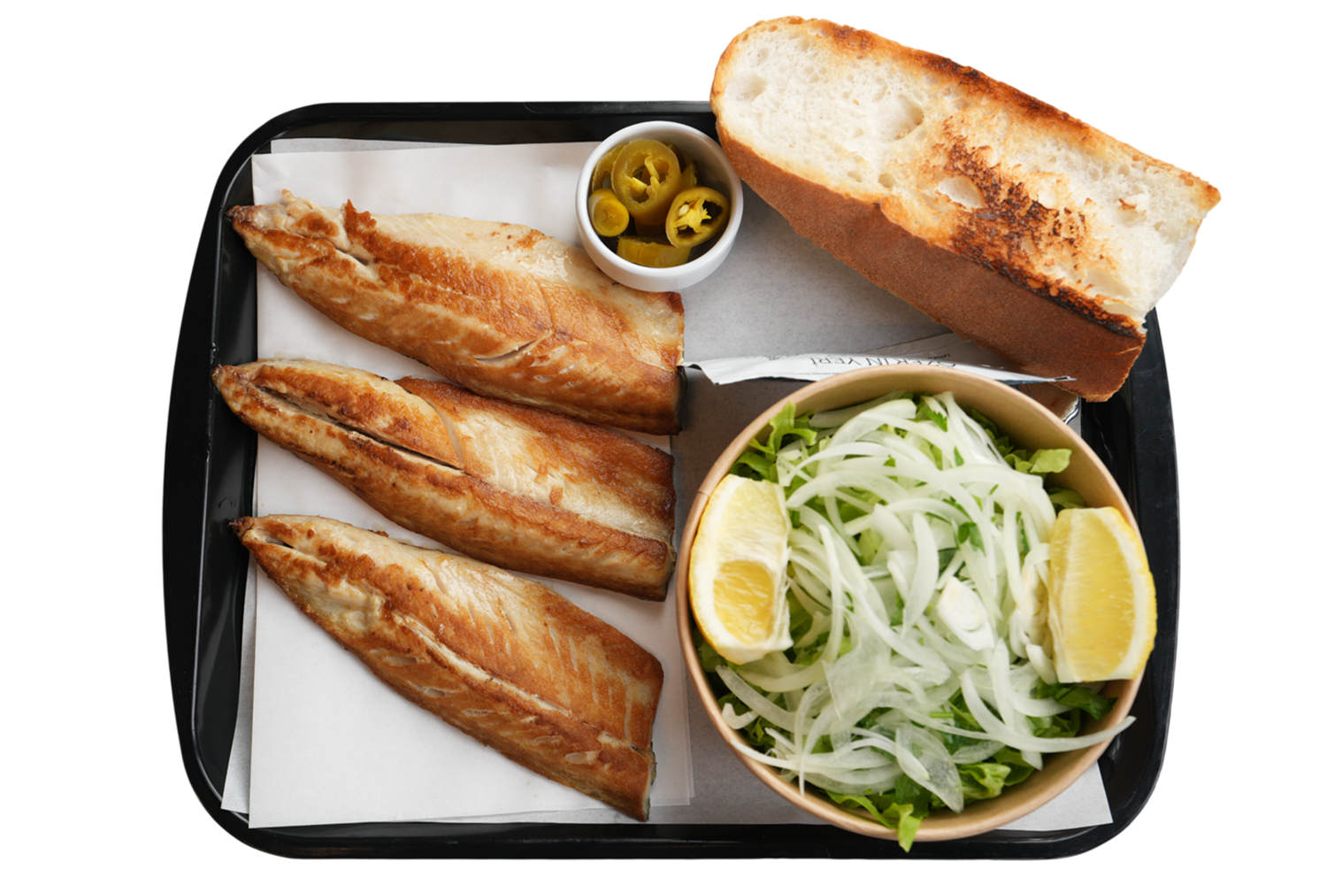 Makrele als Portion